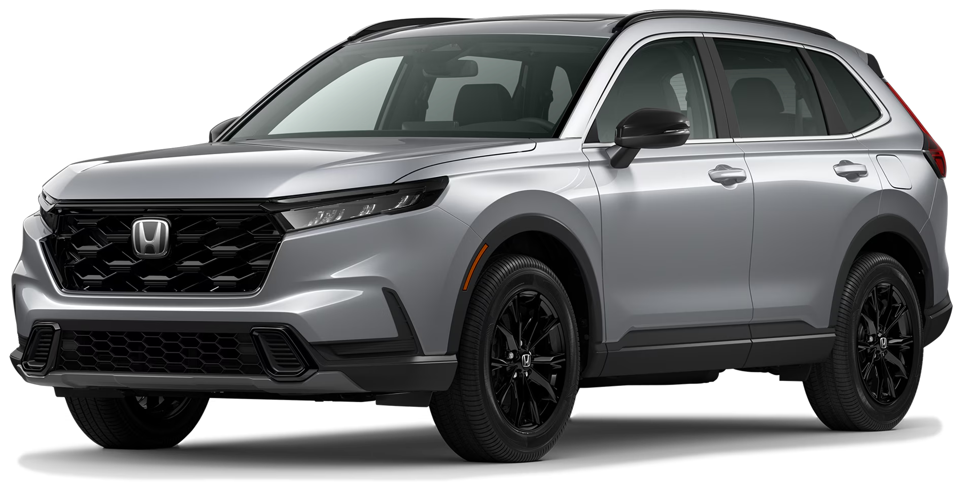 Silver Honda SUV ready for service